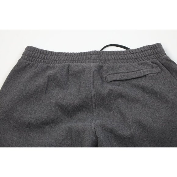 Vtg Y2K Nike Mens 2XL Travis Scott Mini Swoosh Wide Leg Sweatpants Pants Gray - Picture 12 of 14